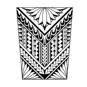 Wrap Around Arm Polynesian Tattoo Set Pattern Aboriginal 47 OFF