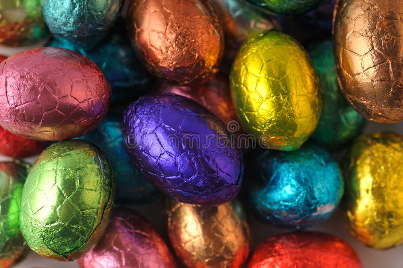 Wrapped easter-eggs