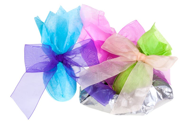 Wrapped eggs stock photo. Image of cute, concept, natural 12991590