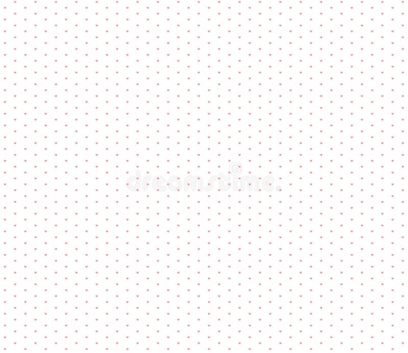 Wrapping paper hearts seamless pattern little heart vector illustration Wrapping paper hearts seamless pattern little heart vector illustration