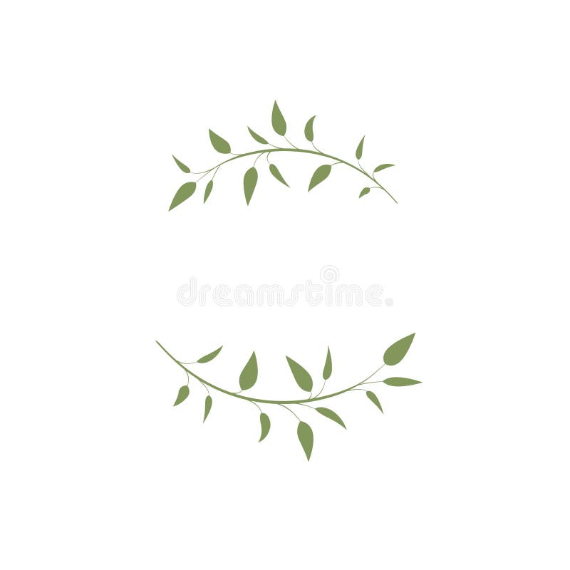 Circle Wreath Frame Olive Branches Berries Stock Vector (Royalty Free)  2331207583