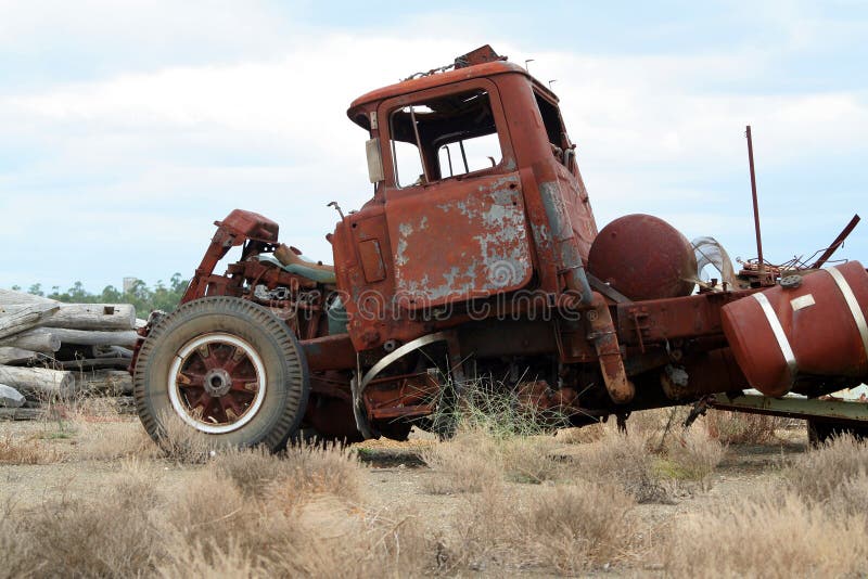 Wrecked truck stock photo. Image of breakdown, wreckers 12281932