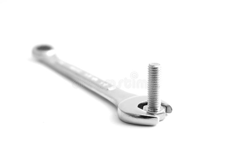 Wrench and bolt stock photo. Image of maintenance, bolt 86920920