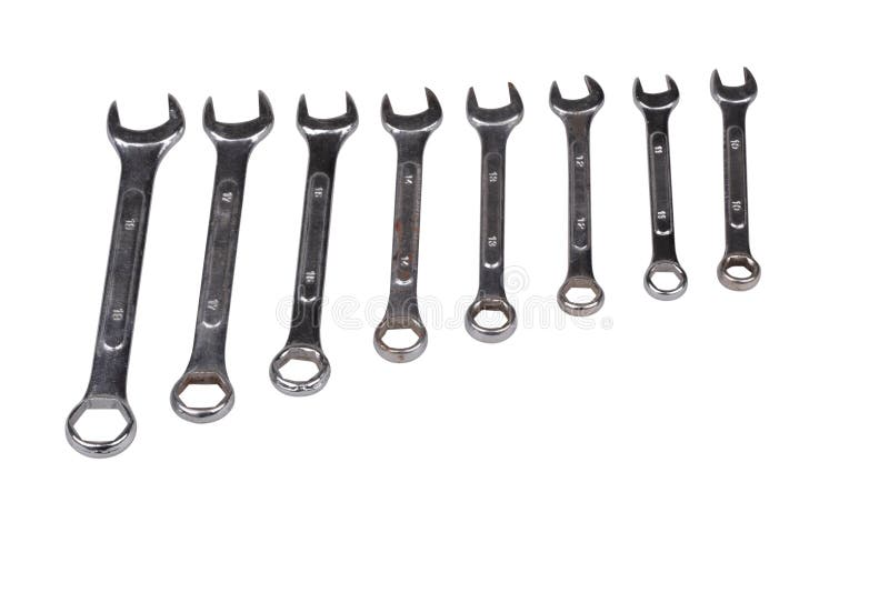 Wrenchs stock photo
