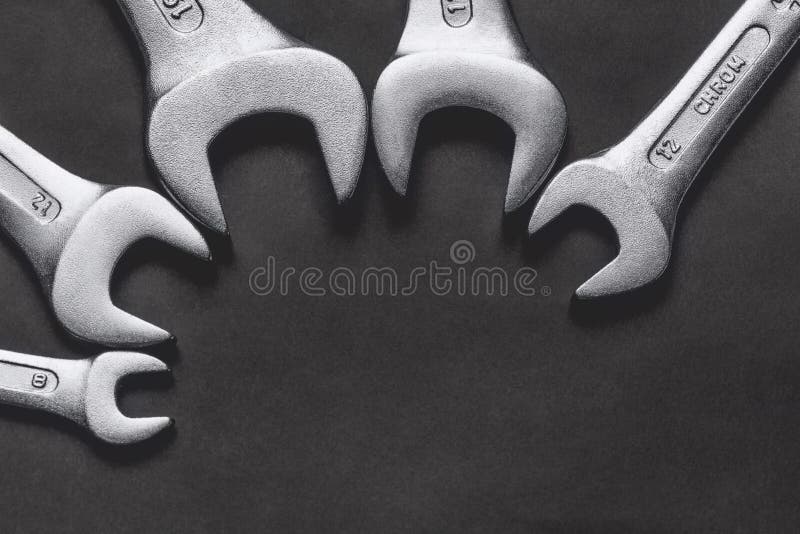 Wrenchs stock image