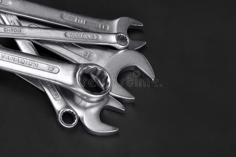 Wrenchs royalty free stock photo