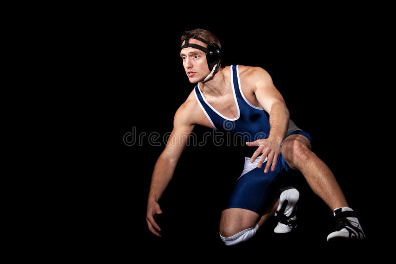 Wrestler stock image. Image of folkstyle, athletic, athlete 17464177