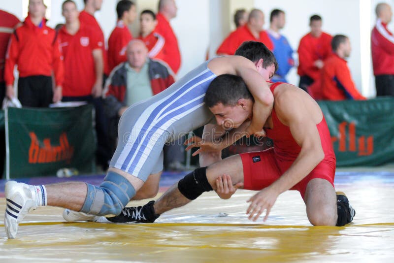 Wrestling Team Championship Editorial Stock Photo Image of action