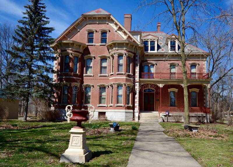 Wright House editorial stock photo. Image of illinois 52122013