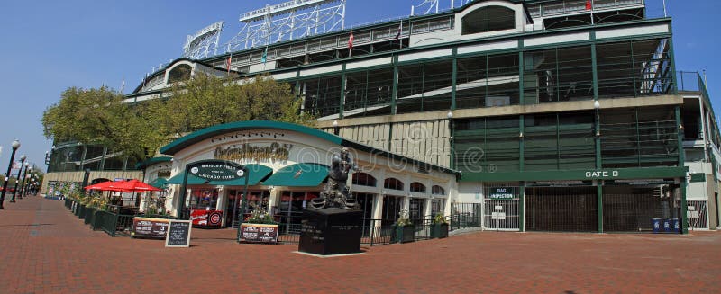 Wrigley Field stock photography
