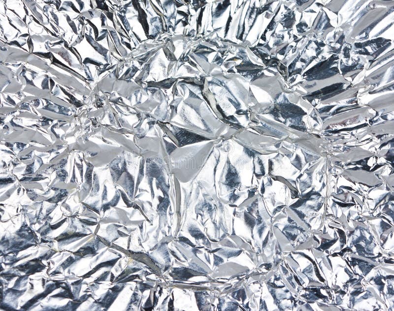 Wrinkled Aluminum Foil