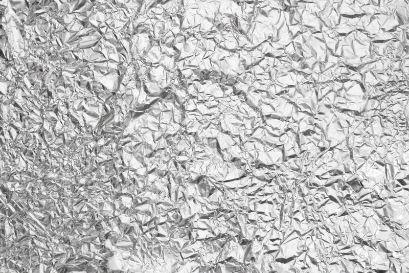 Wrinkled Aluminum Foil Paper Stock Images Image 15826634