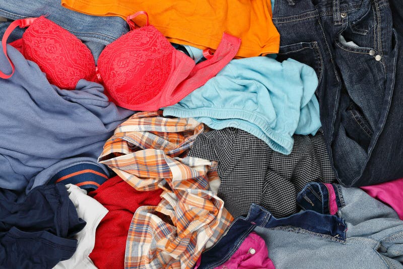 Wrinkled clothes stock image. Image of collection, dress 51614253