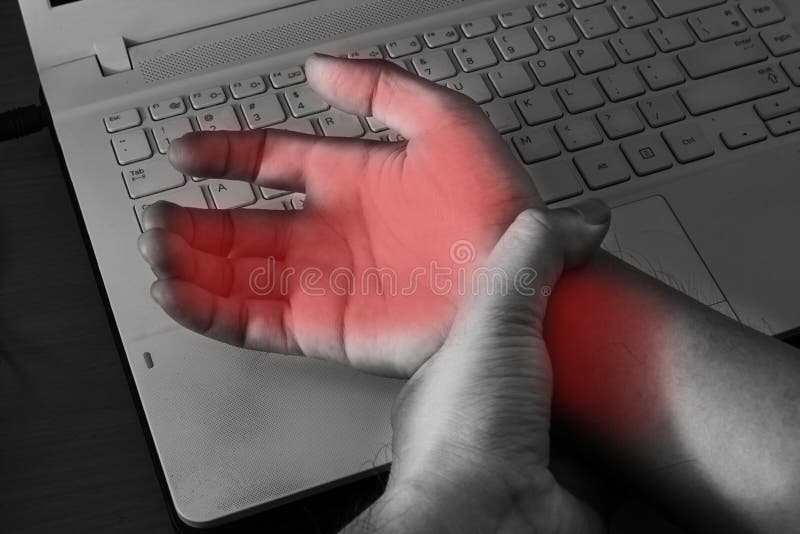 Carpal Tunnel Syndrome,wrist Pain Stock Image Image of browsing