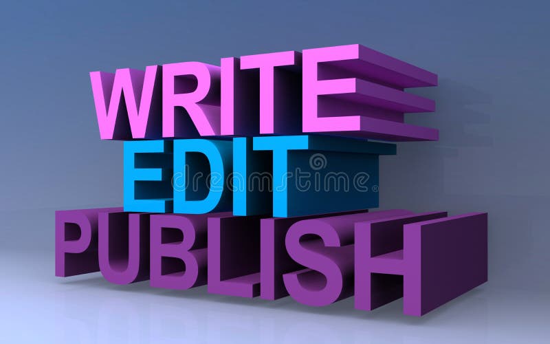 Write edit publish