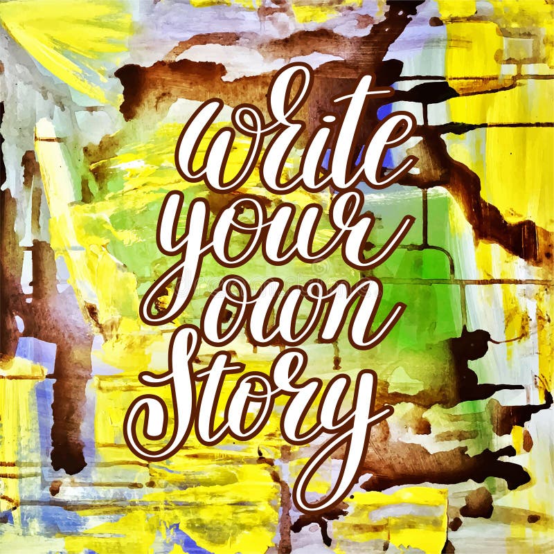 write the story your own words
