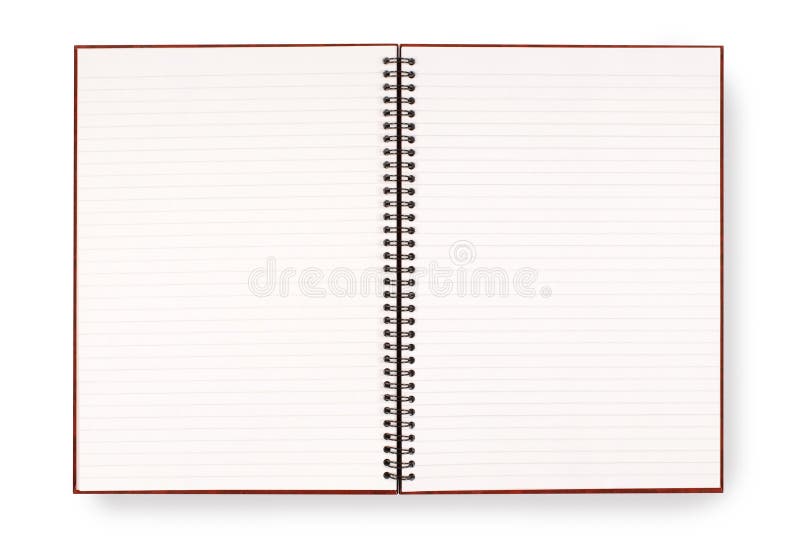 Blank White Lined Paper Book Background With The Copy Space Stock Photo,  Picture and Royalty Free Image. Image 85137528.