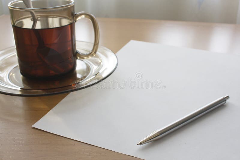 Writing for a cup of tea