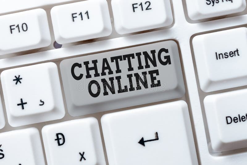 Writing Displaying Text Chatting Online. Concept Meaning Type of