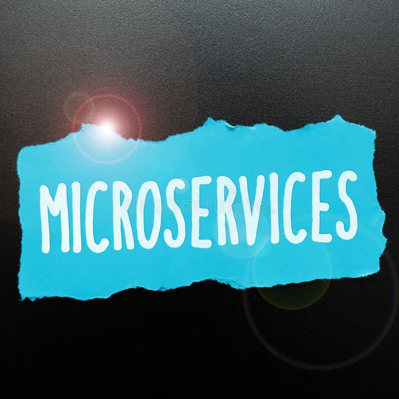 Writing Displaying Text Microservices. Business Overview Software