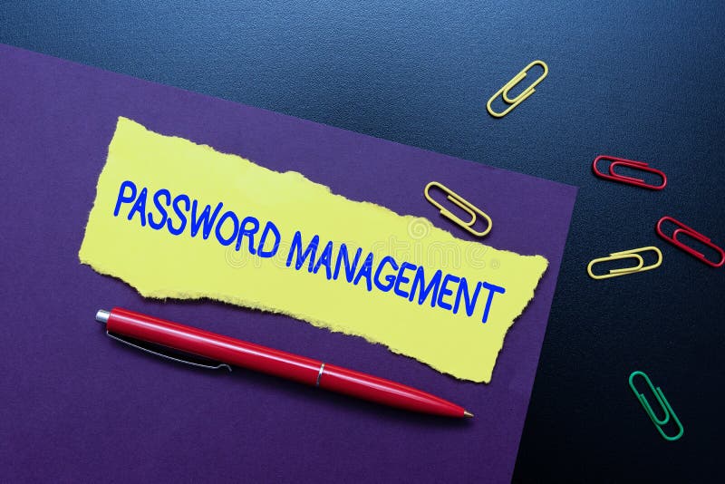 Writing displaying text Password Management. Business overview software used to help users better manage passwords. Inspiration showing sign Password Management stock photos