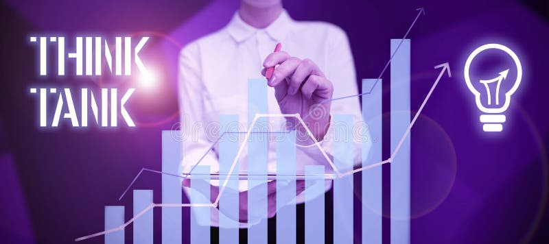 Writing Displaying Text Think Tank. Word Written on Thinking of