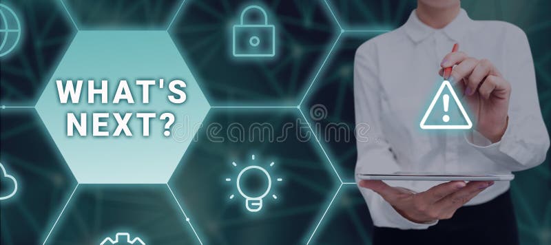 Writing displaying text What S Is Next Question. Word Written on Get information Ask Query Investigate Probes Explore Businessman royalty free stock photos