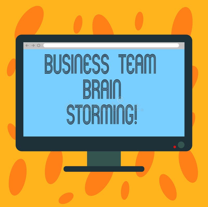 Writing Note Showing Business Team Brain Storming. Business Photo