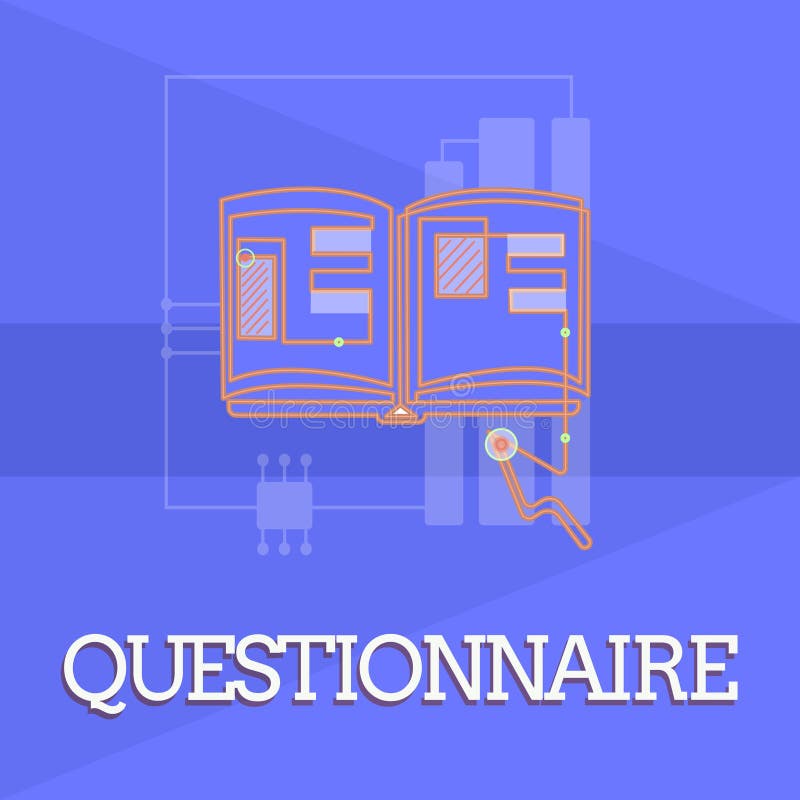 Writing Note Showing Questionnaire. Business Photo Showcasing Set of