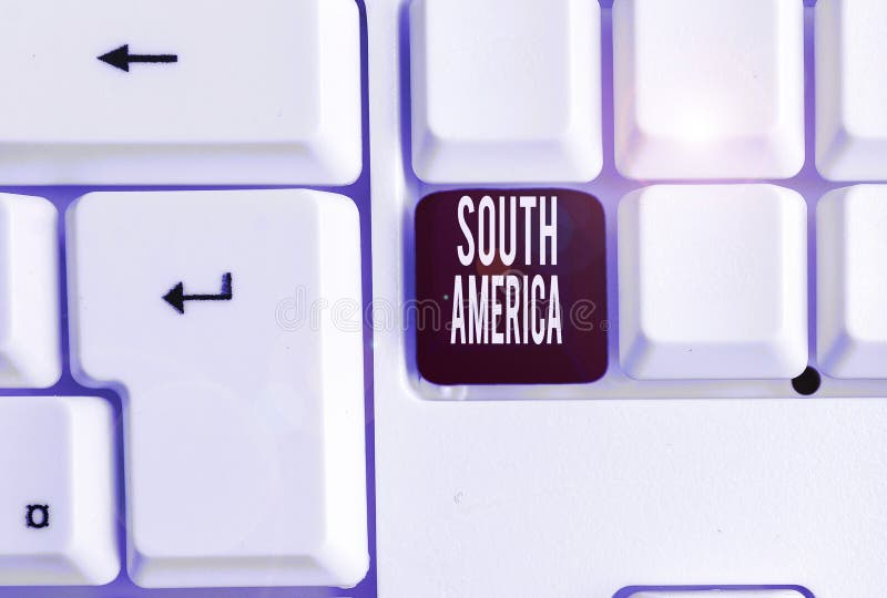 Writing note showing South America. Business photo showcasing Continent in Western Hemisphere Latinos known for. Writing note showing South America. Business stock photos Writing note showing South America. Business photo showcasing Continent in Western Hemisphere Latinos known for. Writing note showing South America. Business stock photos
