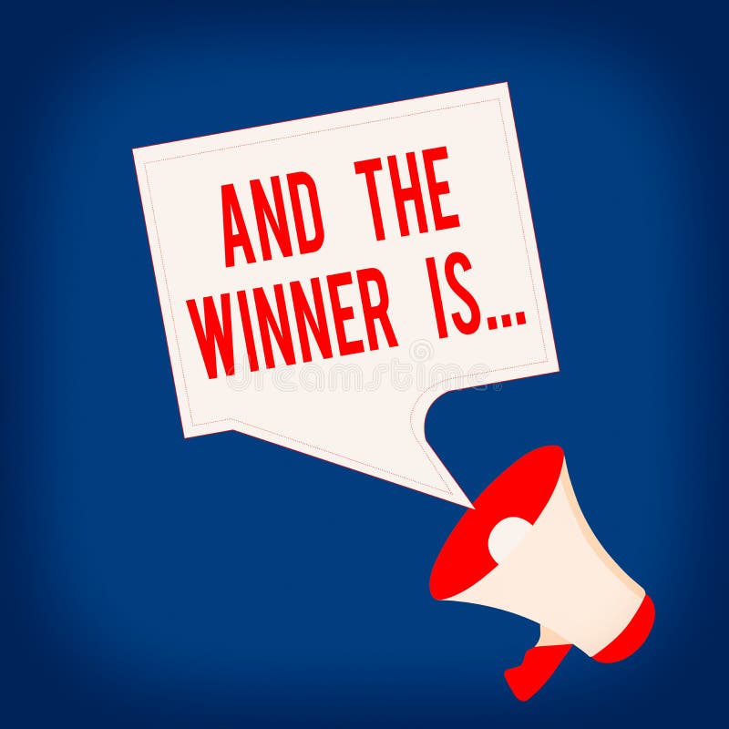 Winner Announcement Stock Illustrations – 3,655 Winner Announcement