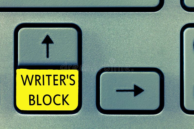 Writing note showing Writer s is Block. Business photo showcasing Condition of being unable to think of what to write stock image Writing note showing Writer s is Block. Business photo showcasing Condition of being unable to think of what to write stock image