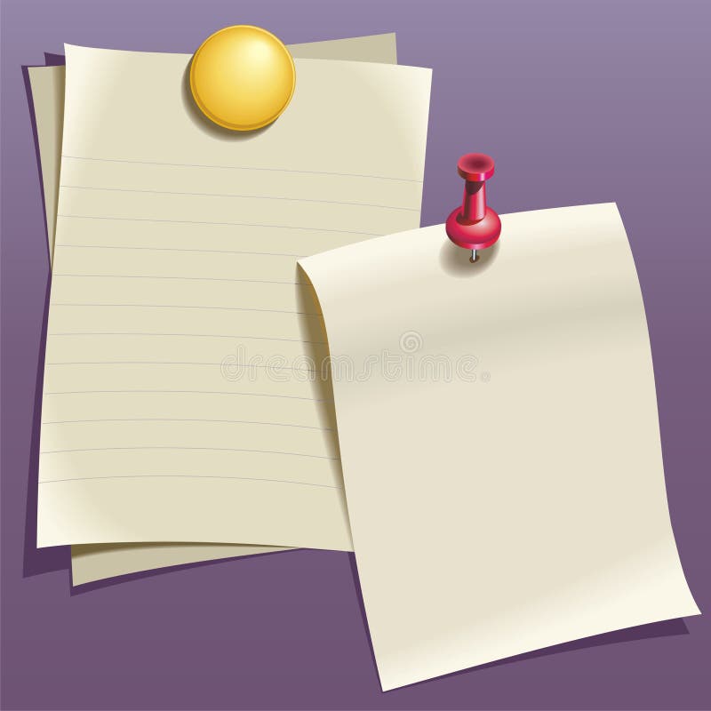 Writing papier royalty ilustracja