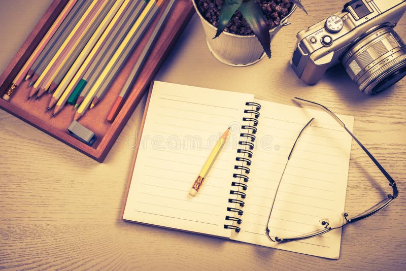 Writing Tools on the Desk