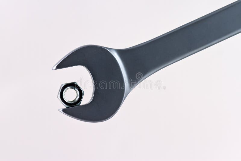 Wrong sized wrench with smaller nut