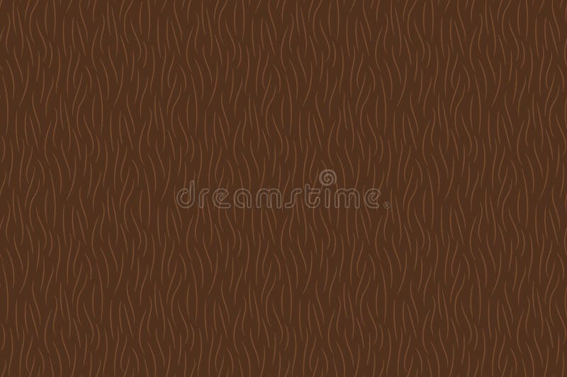 Wręcza patroszonej brown zwierzęcej futerkowej teksturze bezszwowego wzór