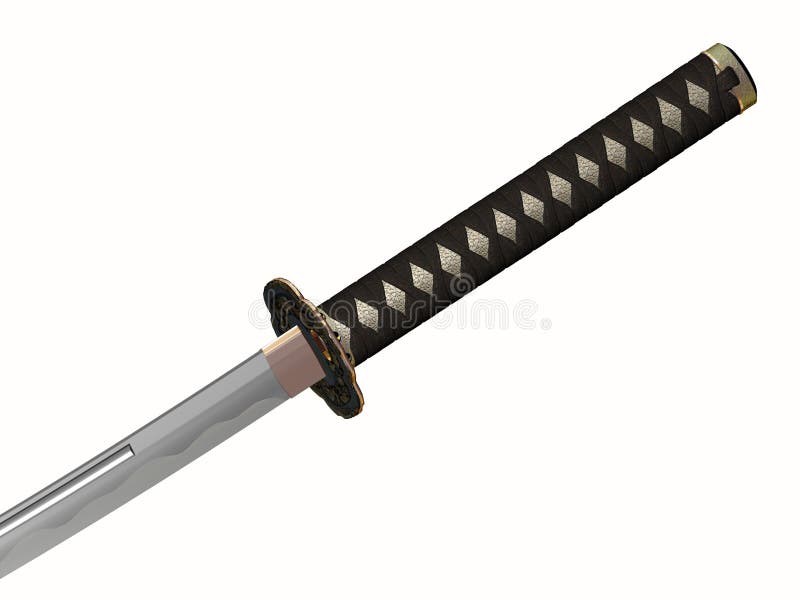 Katana. Sword. Element of design. Katana. Sword. Element of design.