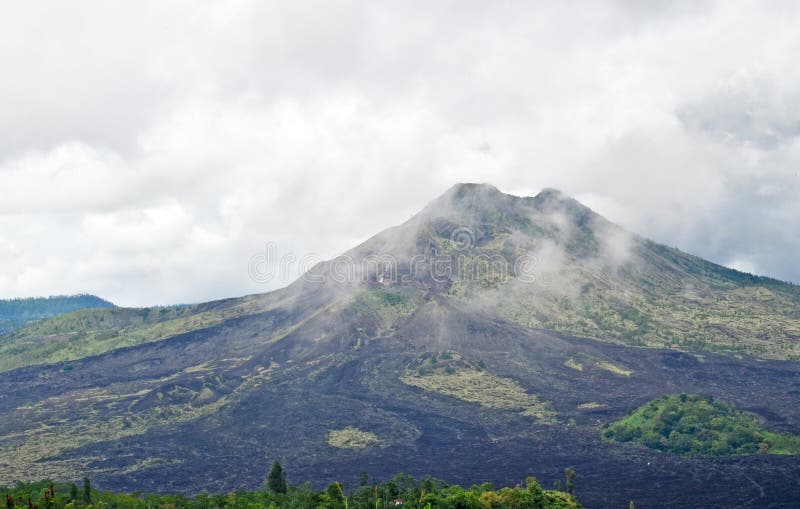 Wulkanu Gunung batur bali Indonezja obrazy royalty free Wulkanu Gunung batur bali Indonezja obrazy royalty free