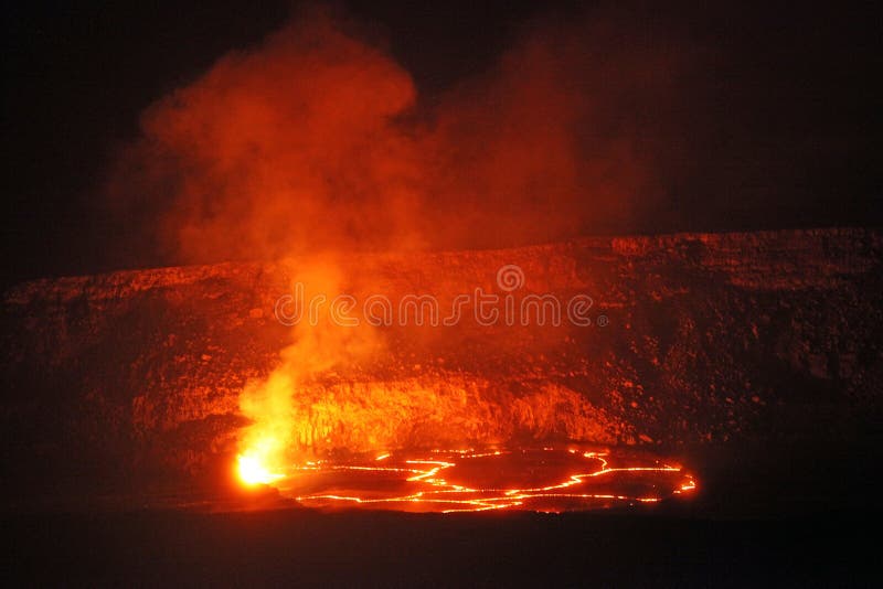 Lava flow, Volcano National Park, Big Island, Hawaii. USA. Lava flow, Volcano National Park, Big Island, Hawaii. USA