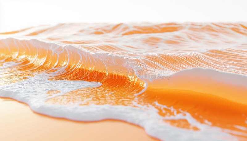 Wunderschöne Panoramalandschaft am Sandstrand mit goldener Sonne und ruhigen Sommerhäuser, ideal für stockfotos