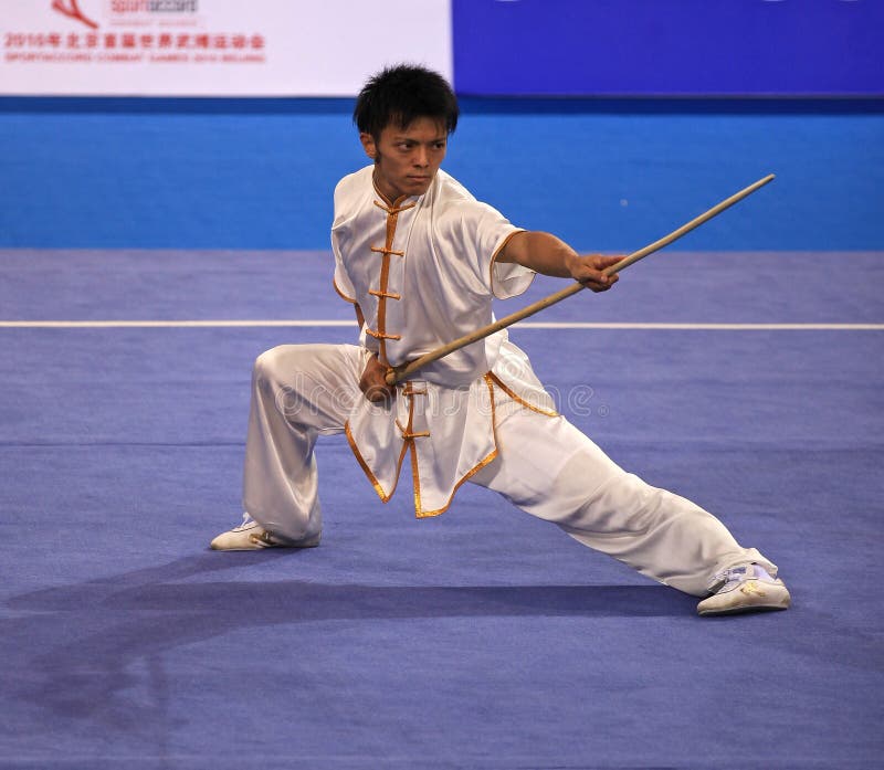 Stick Fighting (Silambam) Action Editorial Stock Photo - Image of fighting,  tournament: 9565373