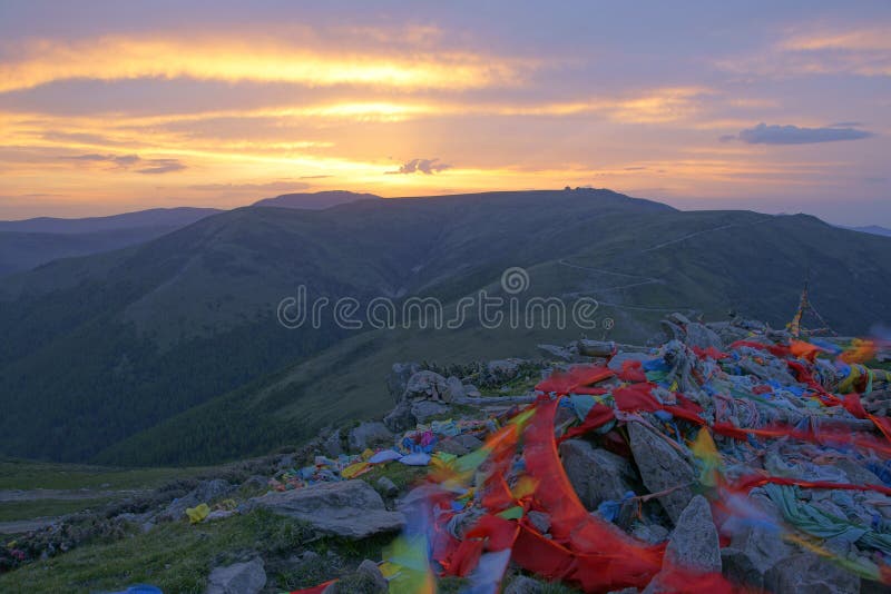 Wutai Mountain sunrise