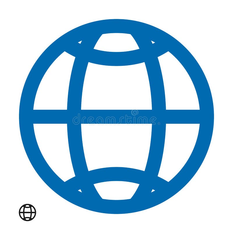 Www address http icon isolated vector eps10. Modern simple flat globe sign. Business internet concept. Social vector network www stock illustration