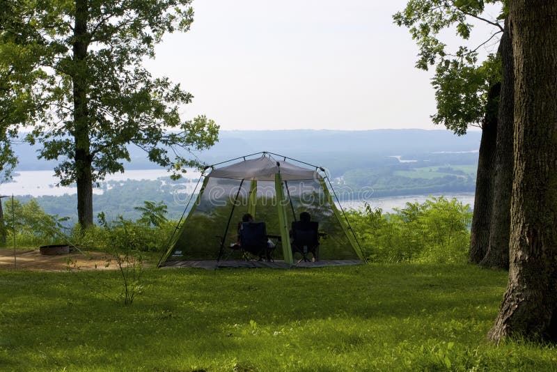 Wyalusing State Park Tent 844526 stock images Wyalusing State Park Tent 844526 stock images