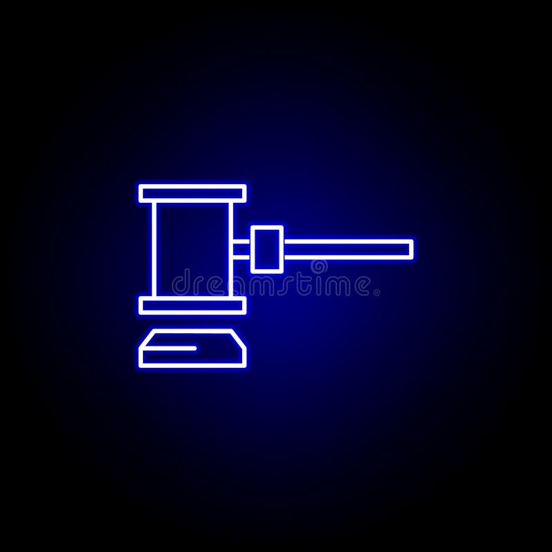 Wybory licytują ikonę w neonowym stylu Znaki i symbole mog? u?ywa? dla sieci, logo, mobilny app, UI, UX royalty ilustracja Wybory licytują ikonę w neonowym stylu Znaki i symbole mog? u?ywa? dla sieci, logo, mobilny app, UI, UX royalty ilustracja