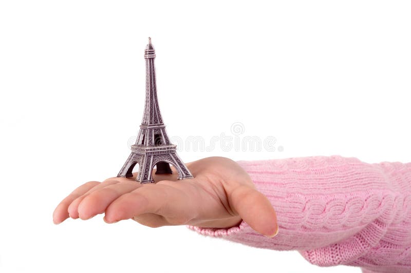 Wycieczka eiffel zdjęcie royalty free