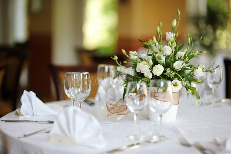 Wydarzenia partyjny setu stołu ślub