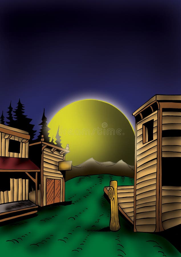 Wysokiej jakości ilustracja dziki zachodu krajobraz, pokrywa, tło, tapeta ilustracji Wysokiej jakości ilustracja dziki zachodu krajobraz, pokrywa, tło, tapeta ilustracji