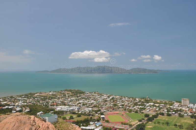 Wyspa Magnetyczna i Townsville zdjęcie royalty free
