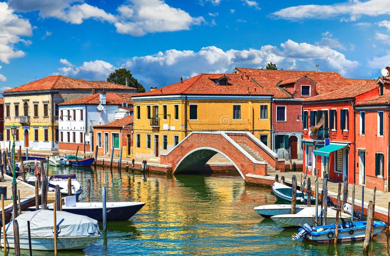 Wyspy murano w Wenecja Włochy widoku